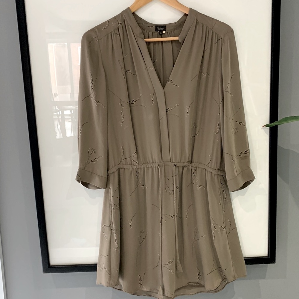 Babaton Silk Bennett Dress Sz L